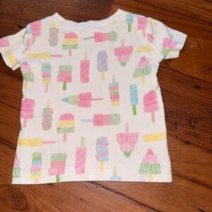 Excellent Condition Kissy Kissy Girls Size: 2 Popsicle Summer Print Pajama Top